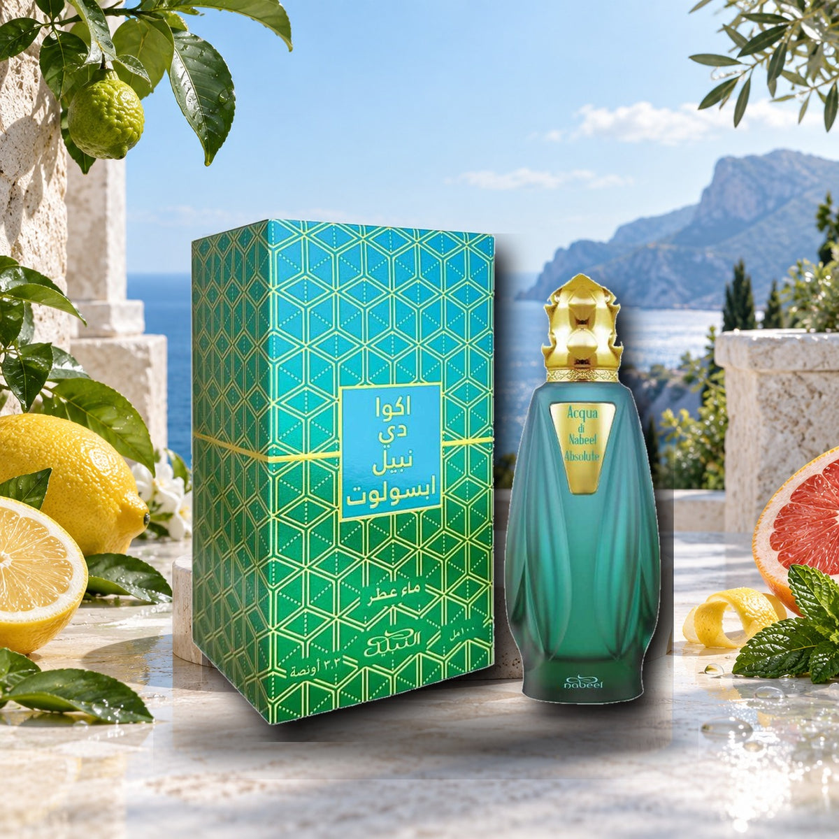 NABEEL - ACQUA DI NABEEL ABSOLUTE - ambientazione fresca e luminosa