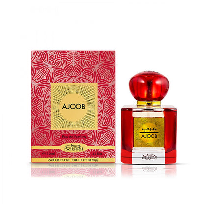 NABEEL Ajoob Eau de Parfum 100 ml – flacone e confezione
