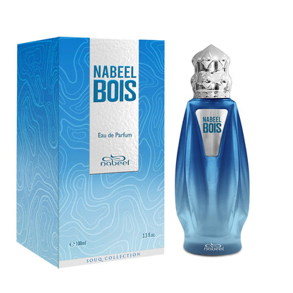 NABEEL Bois Eau de Parfum 100 ml – flacone e confezione
