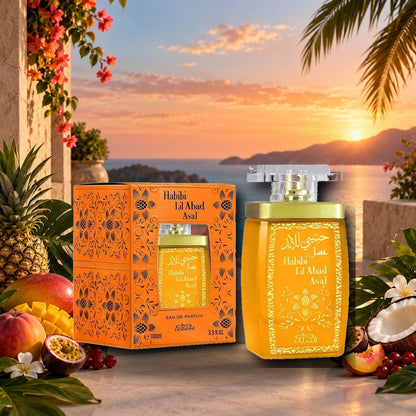 NABEEL - HABIBI LIL ABAD ASAL - ambientazione fruttata tropicale