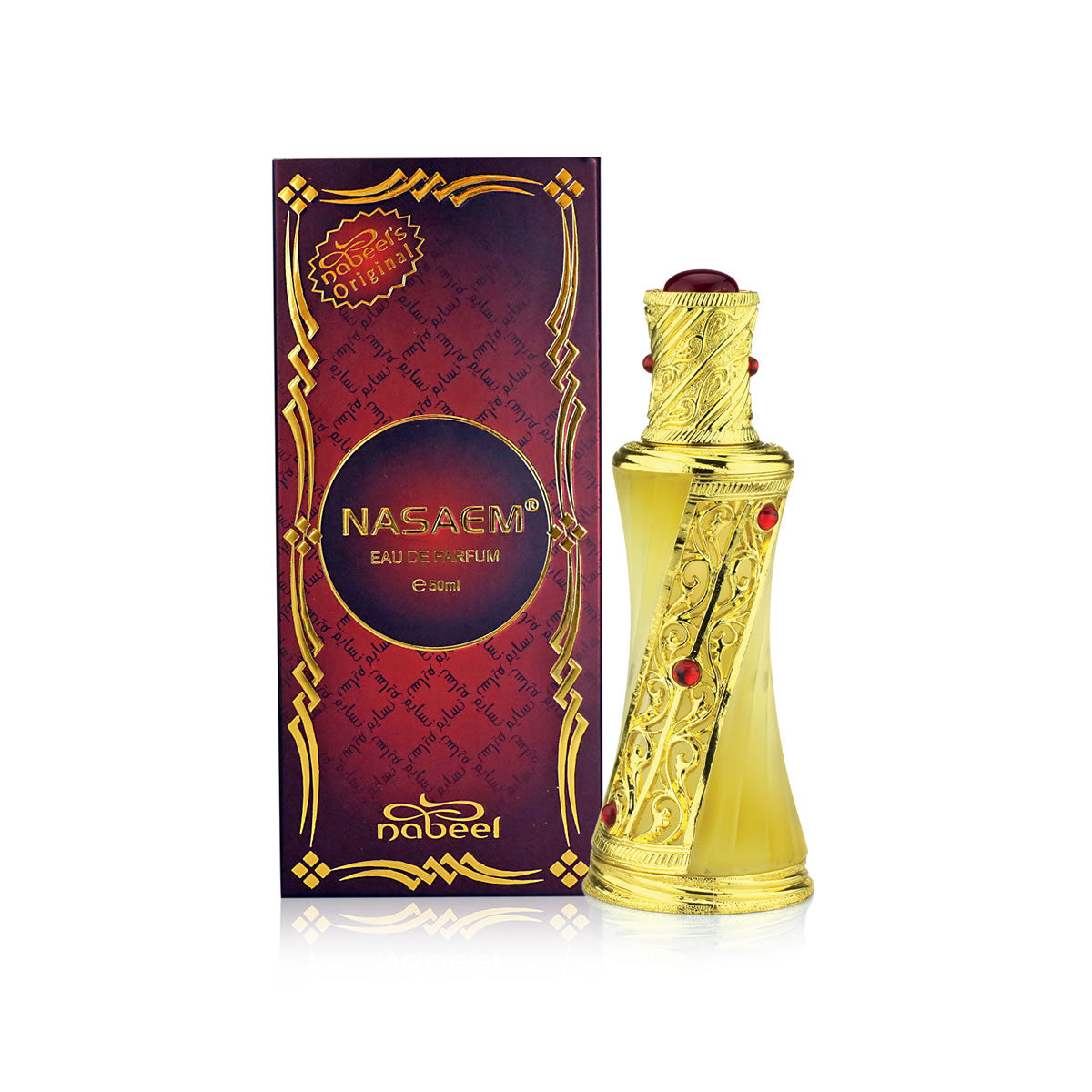 NABEEL Nasaem Eau de Parfum 50 ml – flacone e confezione