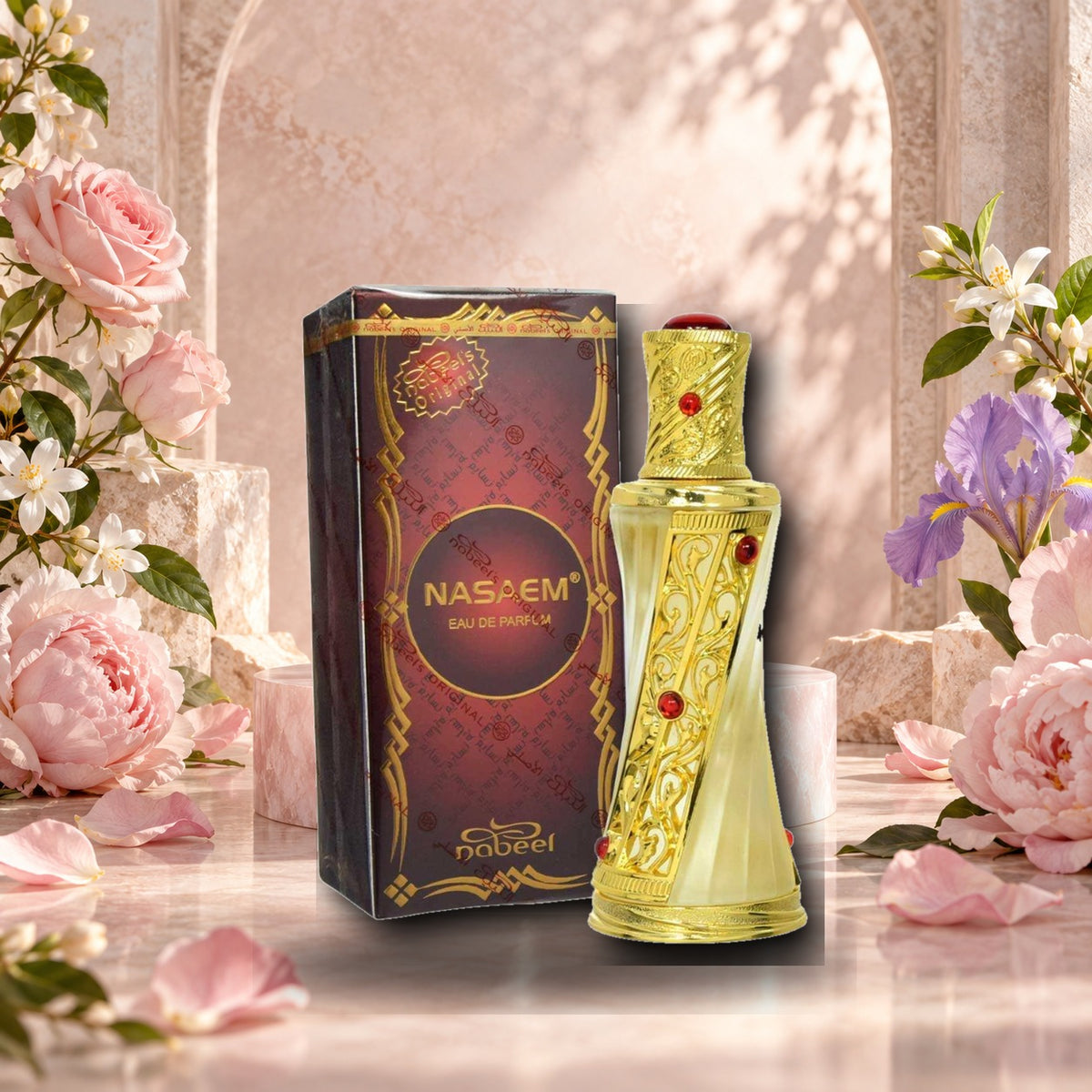 NABEEL - NASAEM - ambientazione floreale elegante