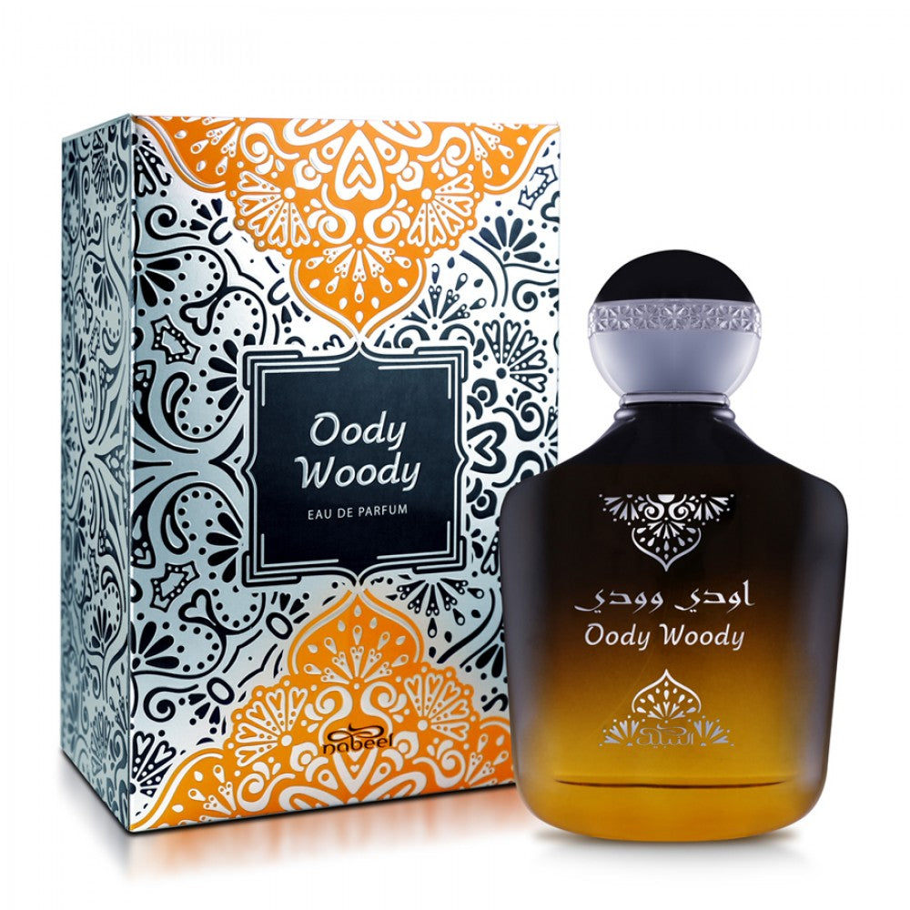 NABEEL Oody Woody Eau de Parfum 100 ml – flacone e confezione
