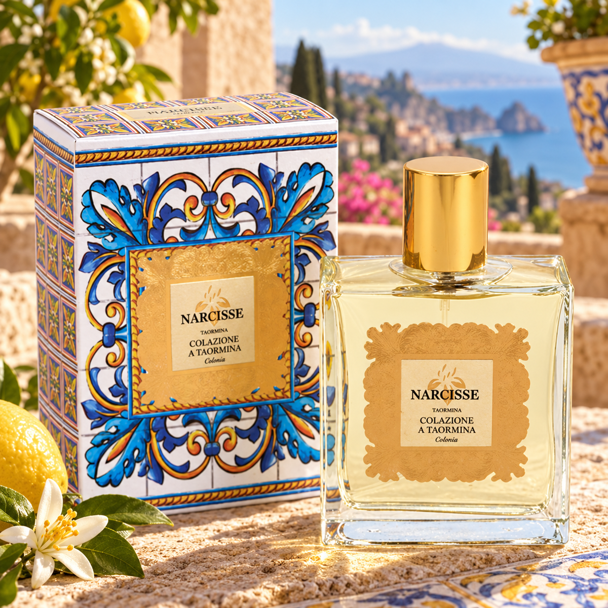 NARCISSE TAORMINA - COLAZIONE A TAORMINA — foto ambientata emozionale del prodotto