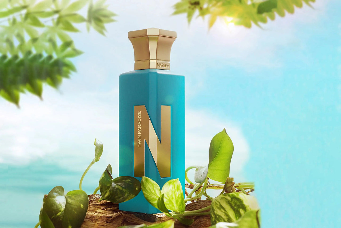 Naseem Twin Paradise Aqua Parfum - immagine ufficiale ambientata