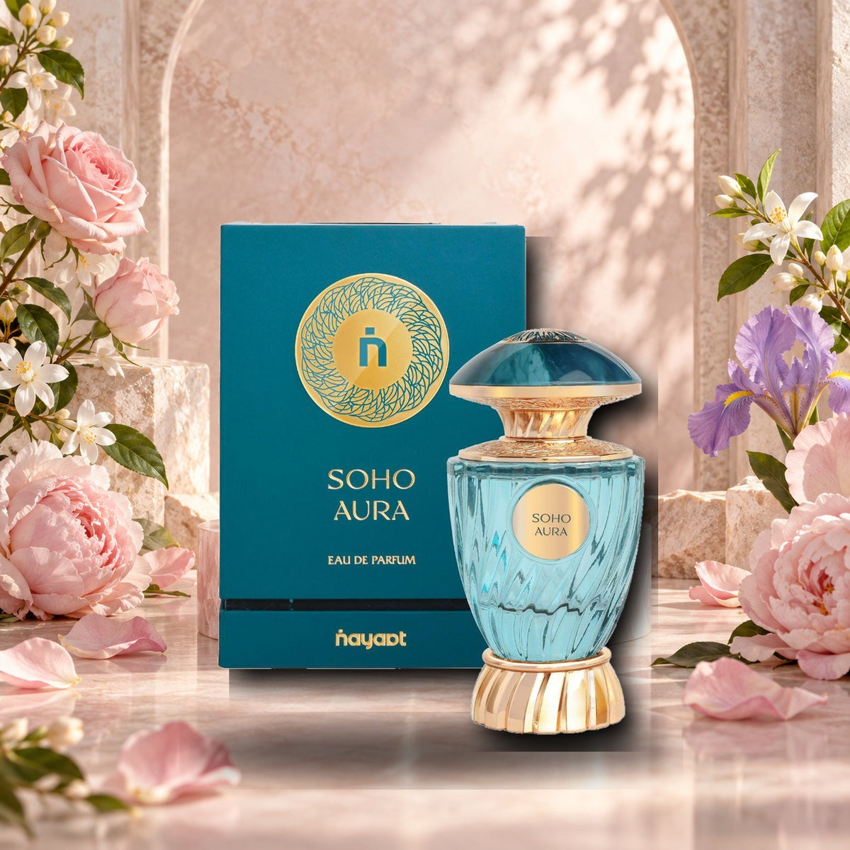 NAYAAT - SOHO AURA - ambientazione floreale elegante