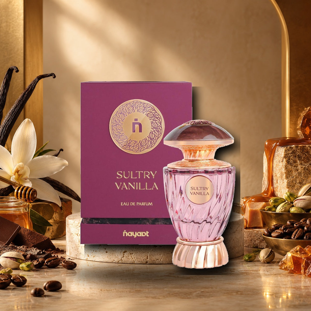 NAYAAT - SULTRY VANILLA - ambientazione calda gourmand