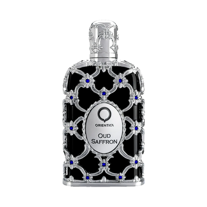 Orientica Oud Saffron Eau de Parfum 80 ml – flacone e confezione