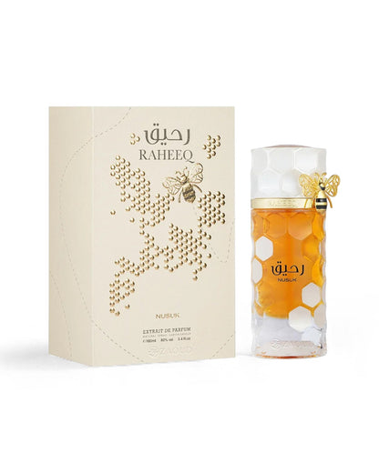 NUSUK RAHEEQ 100 ml – flacone e confezione