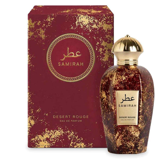 Samirah desert rouge Eau de Parfum 100 ml, flacone e confezione originali
