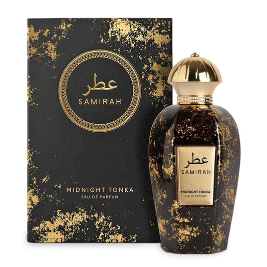Samirah midnight tonka Eau de Parfum 100 ml, flacone e confezione originali