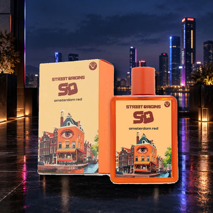 STREET ORIGINS - AMSTERDAM RED - ambientazione urbana contemporanea