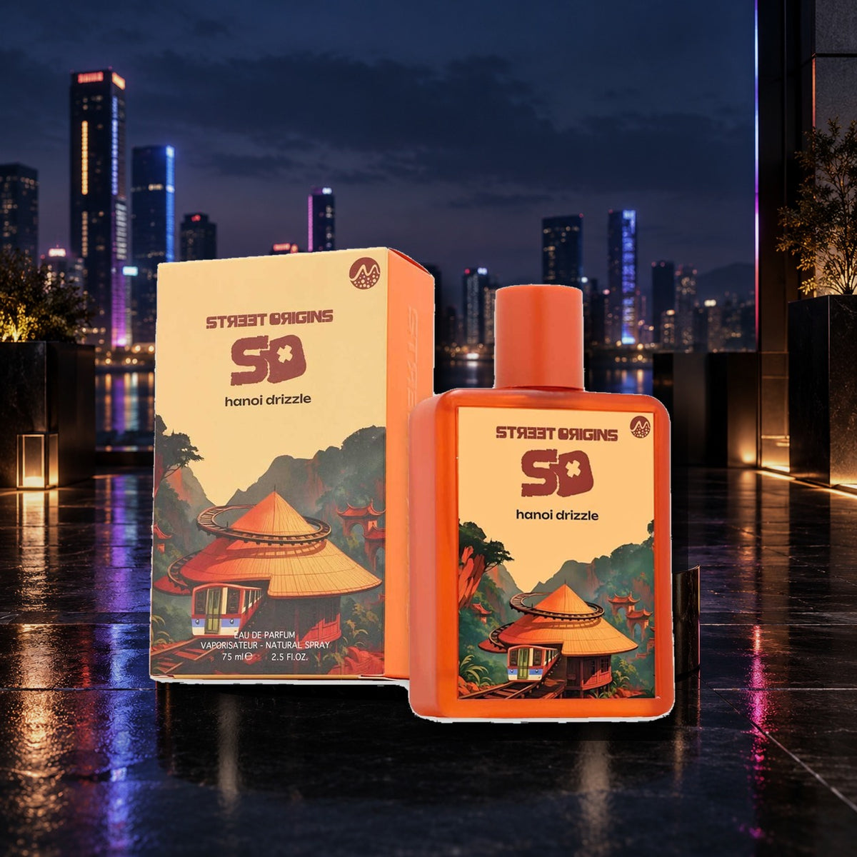 STREET ORIGINS - HANOI DRIZZLE - dettaglio in ambientazione urbana contemporanea