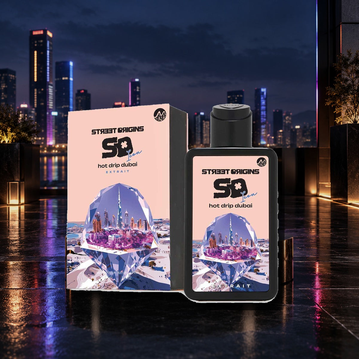 STREET ORIGINS - HOT DRIP DUBAI - dettaglio in ambientazione urbana contemporanea
