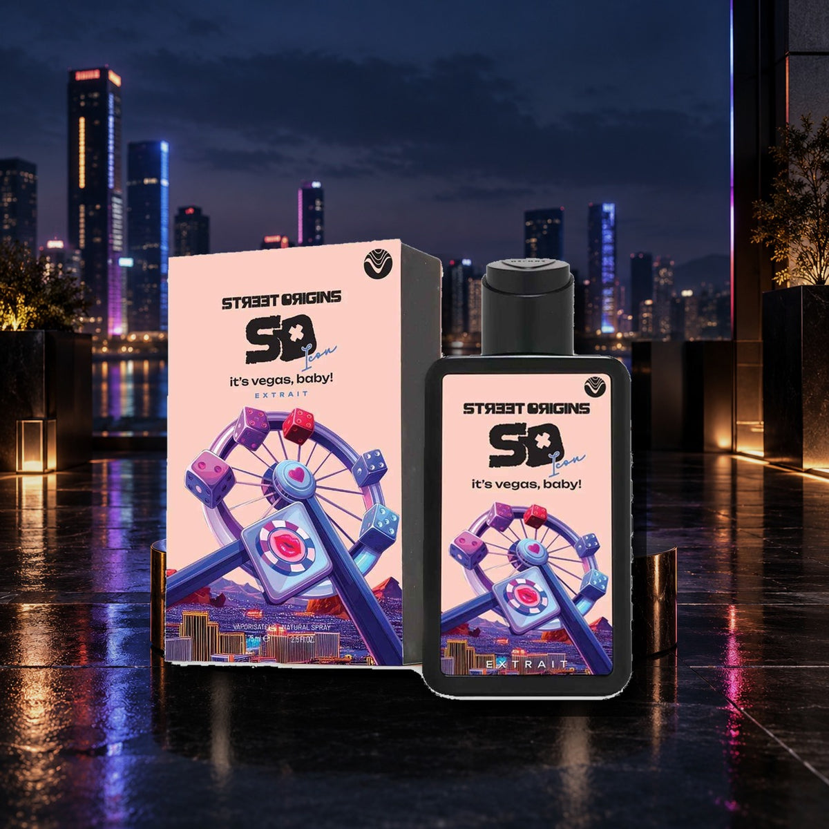 STREET ORIGINS - IT'S VEGAS, BABY - dettaglio in ambientazione urbana contemporanea