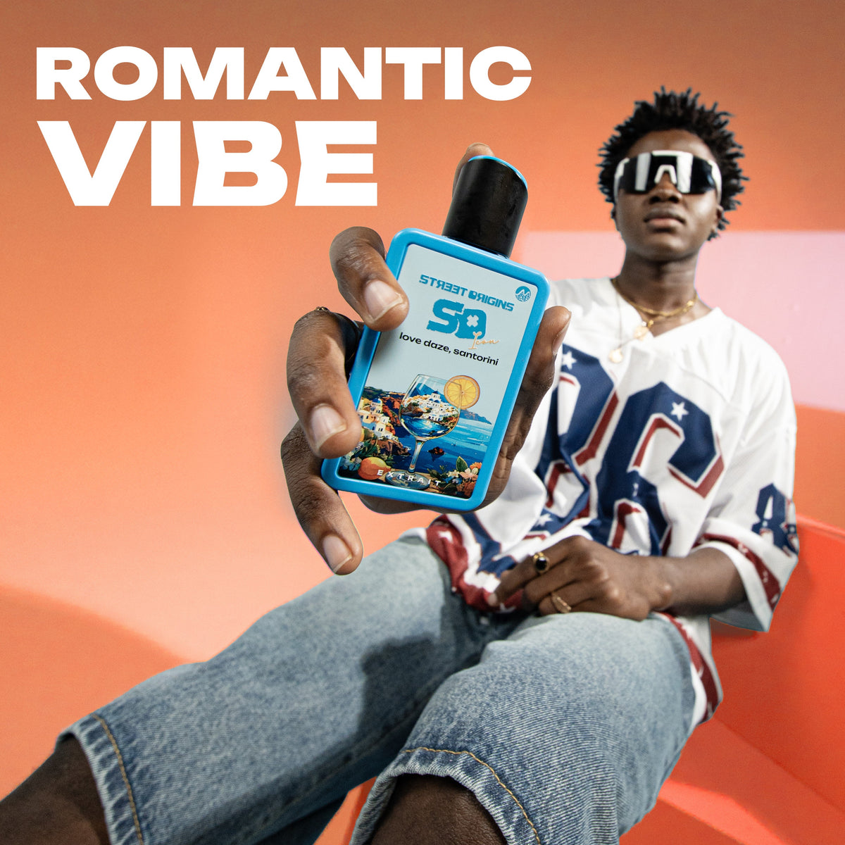 Street Origins Love Daze, Santorini Extrait de Parfum 75 ml – immagine ambientata