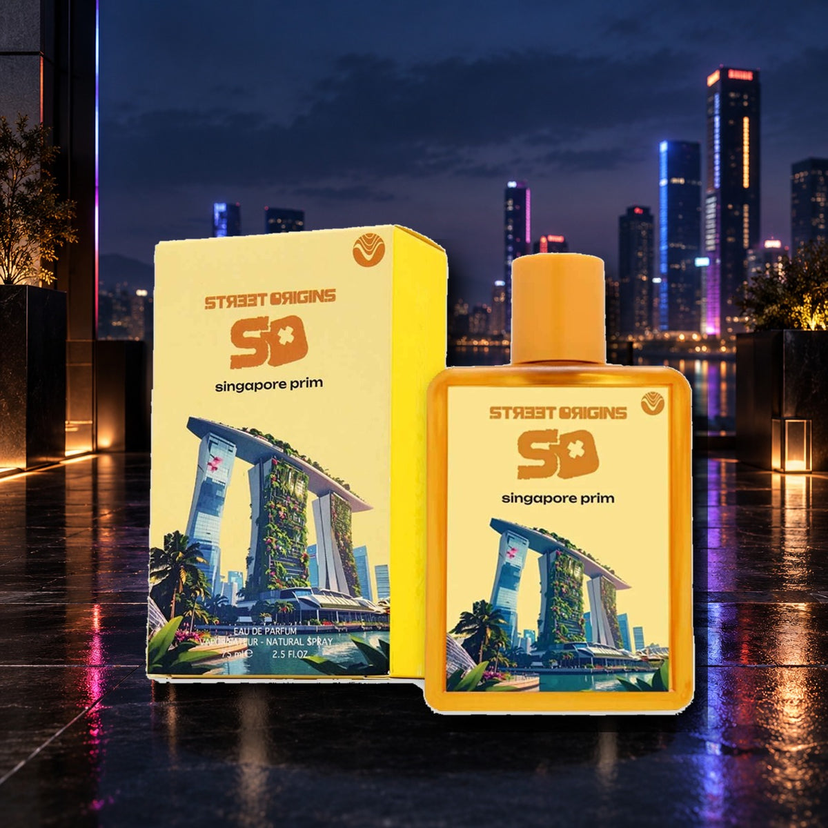 STREET ORIGINS - SINGAPORE PRIM - ambientazione urbana contemporanea