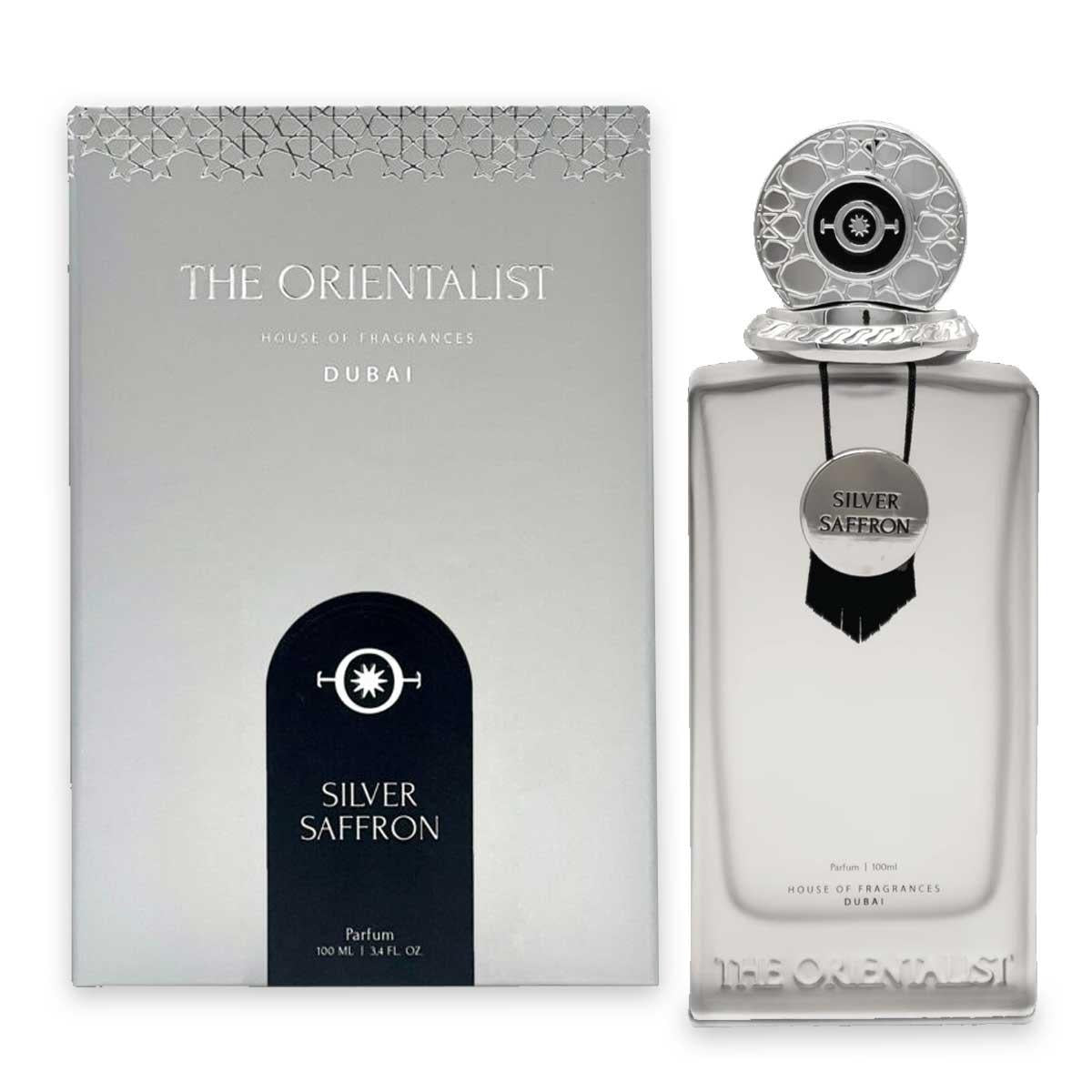 THE ORIENTALIST - SILVER SAFFRON 100ML – flacone e confezione