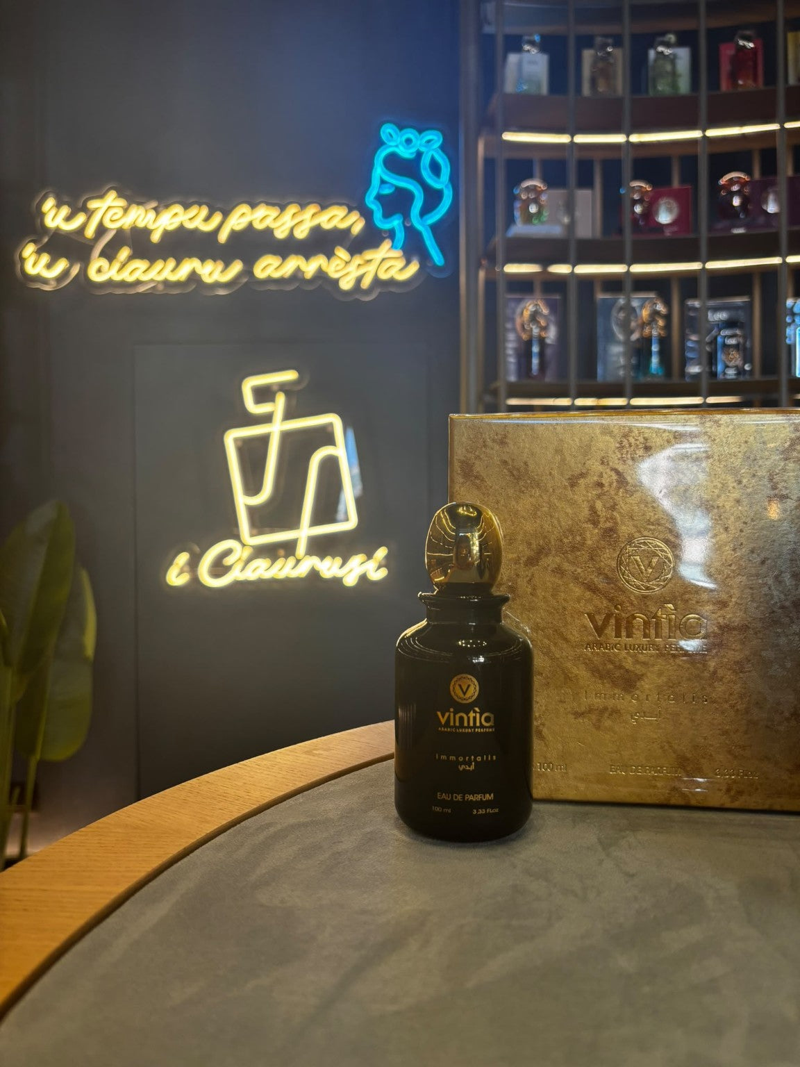 Vintia Immortalis 100 ml con confezione, foto reale I Ciaurusi