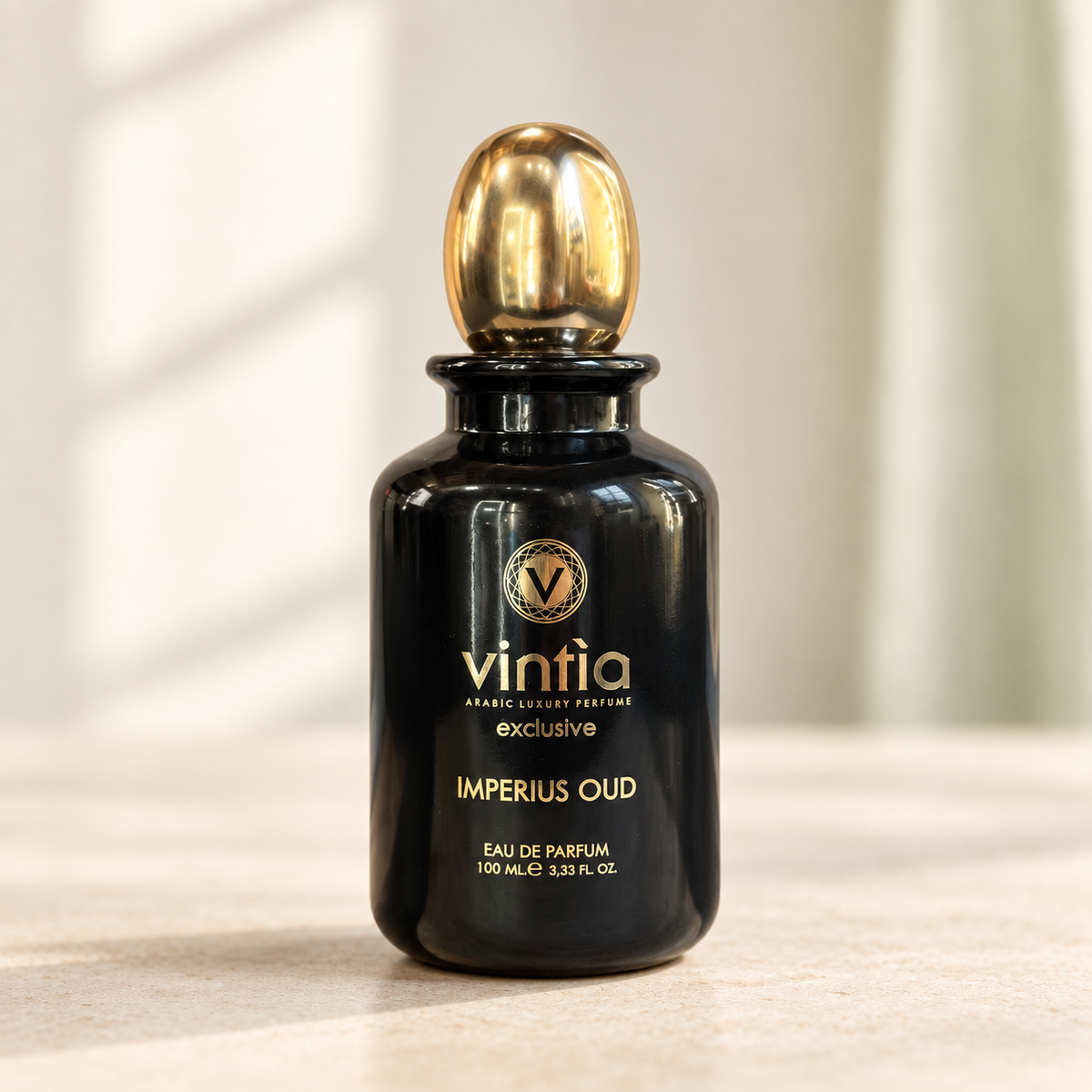 Vintia Imperius Oud – flacone originale frontale, centrale e fotografico