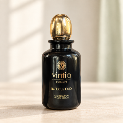 Vintia Imperius Oud – flacone originale frontale, centrale e fotografico