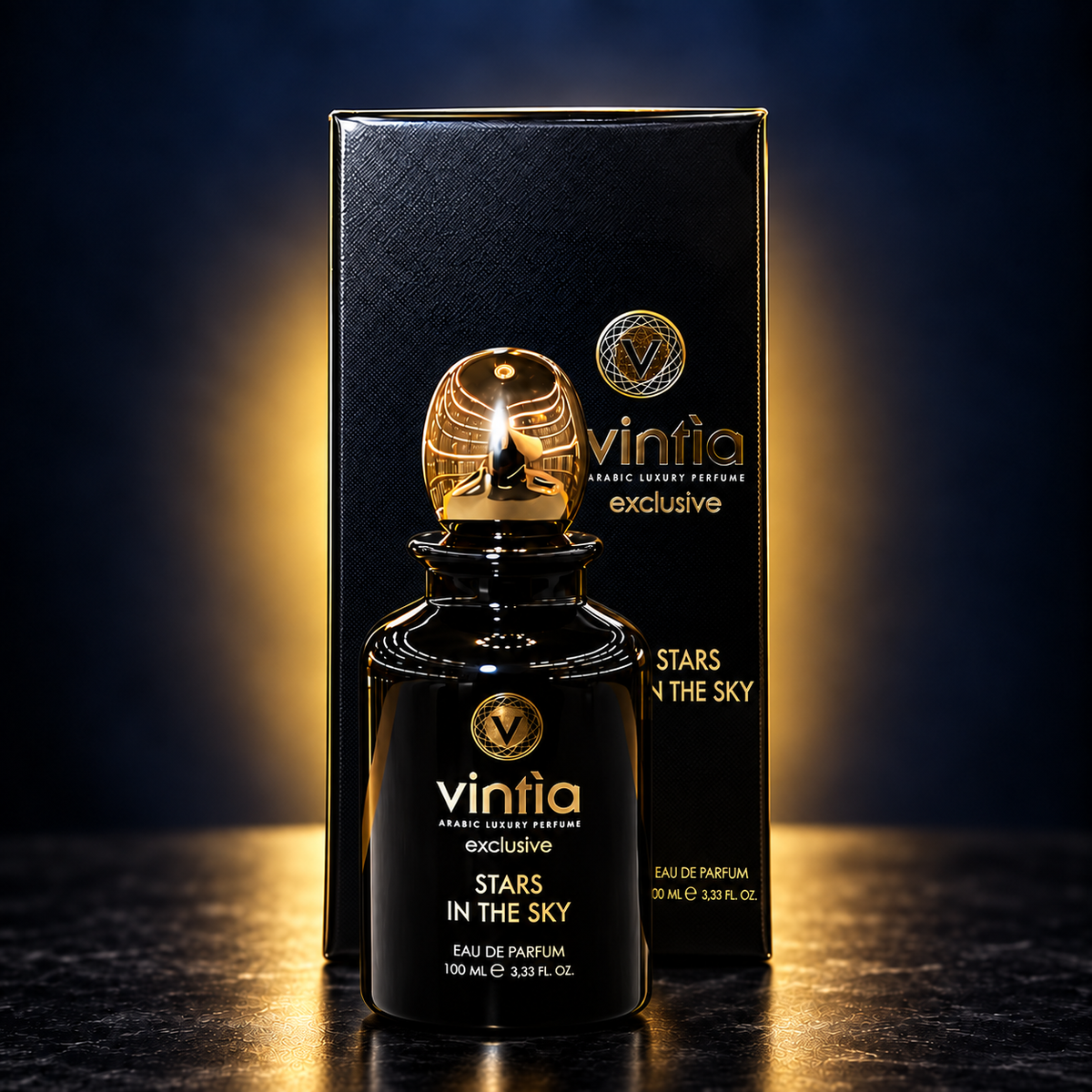 Vintia Stars in the Sky – flacone centrale frontale HD