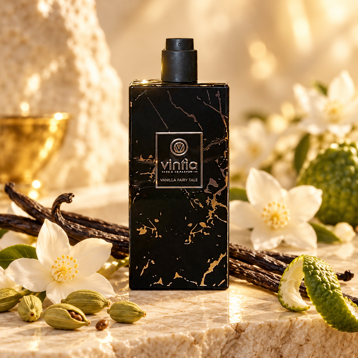 Vintia Vanilla Fairy Tale tra vaniglia, fiori bianchi e bergamotto
