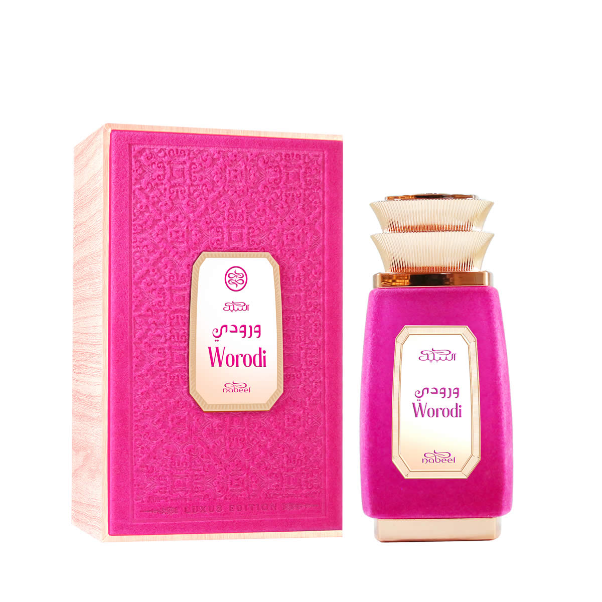 Nabeel Worodi Eau de Parfum 100 ml — flacone e confezione